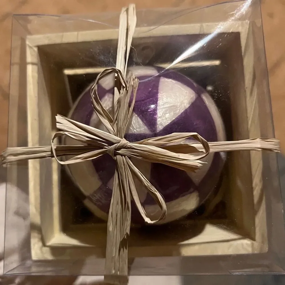 NIB Mackenzie Childs Pastel Nesting Egg - Set of 3 - Picture 3 of 4